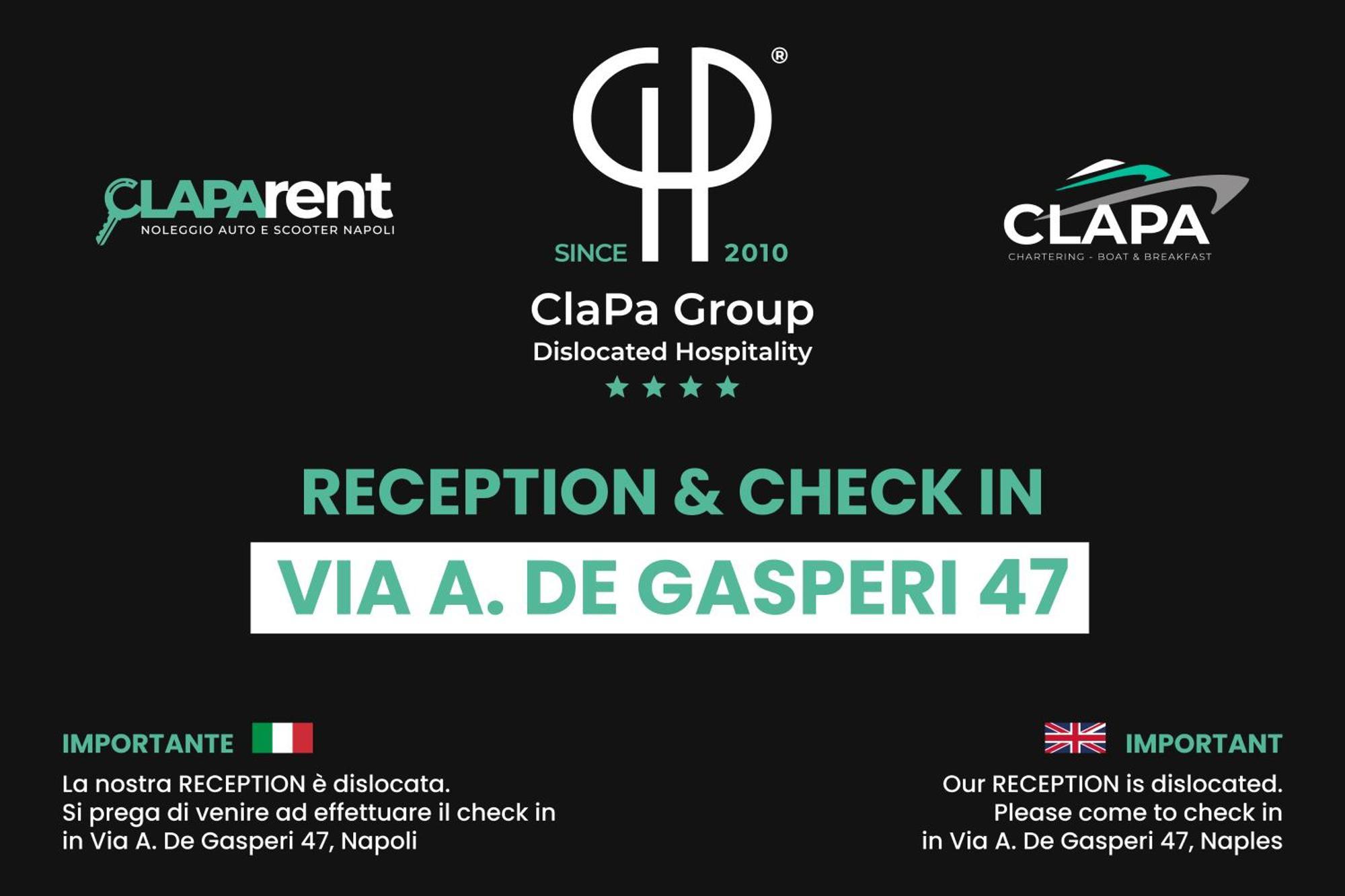 Greros H. Rooms Napoli Centro By Clapa Group Dislocated Hospitality Eksteriør bilde